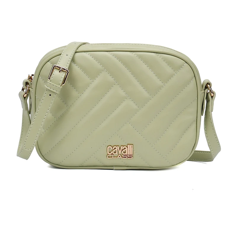 Cavalli Class Marzia Top Zip Shoulder Camera Crossbody Bag