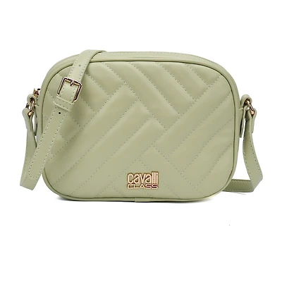 Cavalli Class Marzia Top Zip Shoulder Camera Crossbody Bag