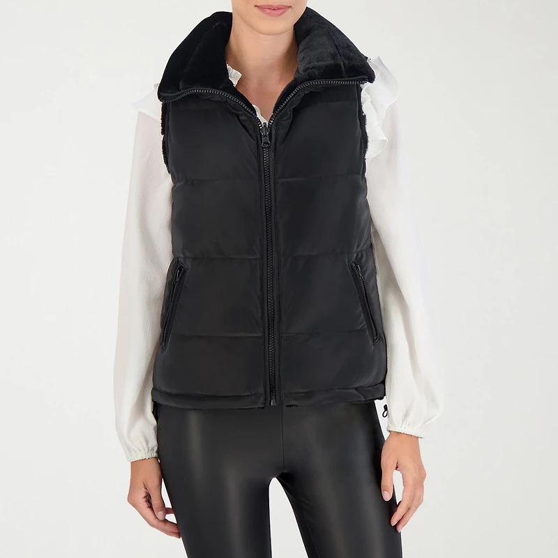 O&L Womens Heavyweight Puffer Vest