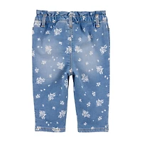 Oshkosh Baby Girls Straight Leg Jean