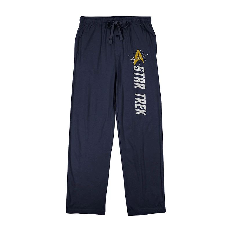 Star Trek Mens Fleece 1 Pair Pajama Pants