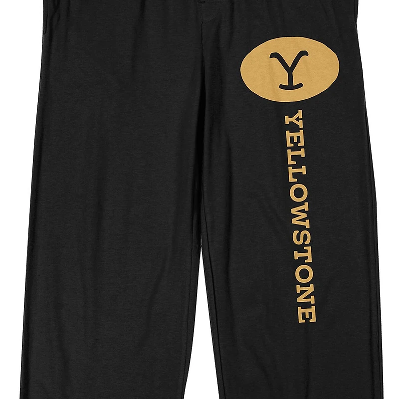 Yellowstone Mens Fleece 1 Pair Pajama Pants
