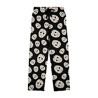 Friday The 13th Jason Mask Mens Fleece 1 Pair Pajama Pants