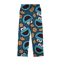 Sesame Street Mens Fleece 1 Pair Pajama Pants