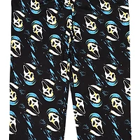 Ghostface Mens Fleece 1 Pair Pajama Pants