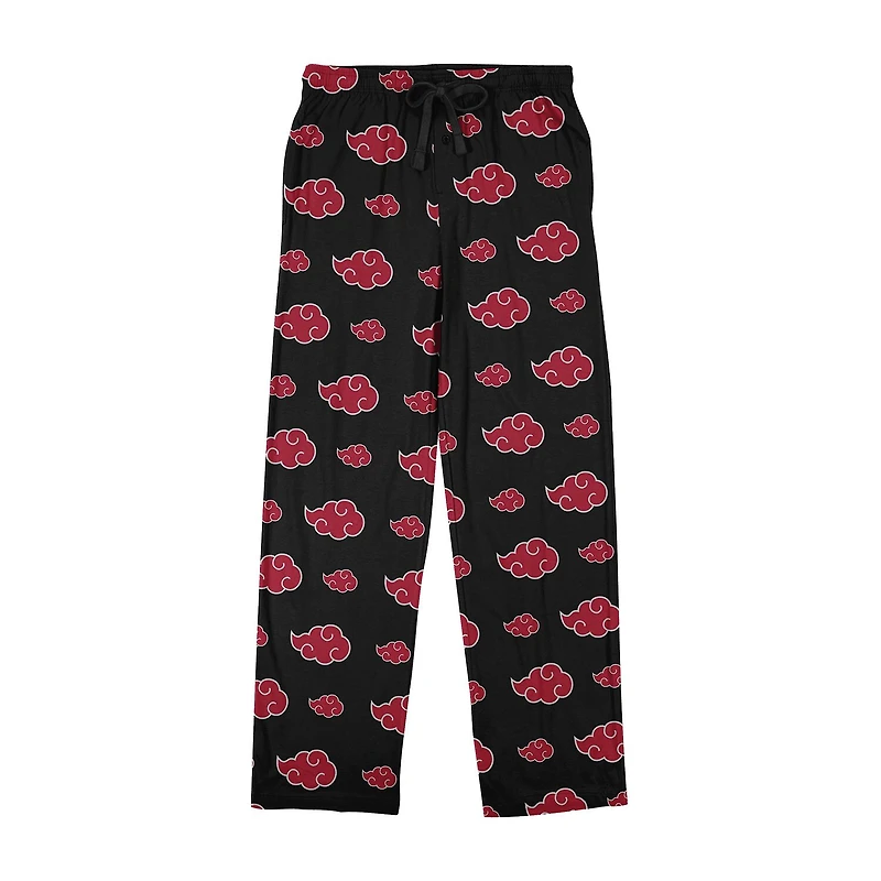 Naruto Shippuden Mens Fleece 1 Pair Pajama Pants