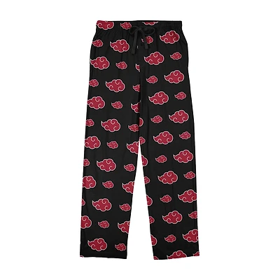 Naruto Shippuden Mens Fleece 1 Pair Pajama Pants