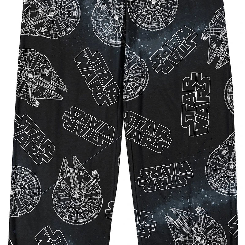 Star Wars Mens Fleece 1 Pair Pajama Pants