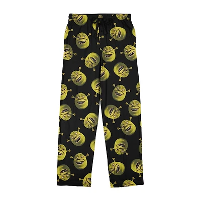 Shrek Face Mens 1 Pair Pajama Pants
