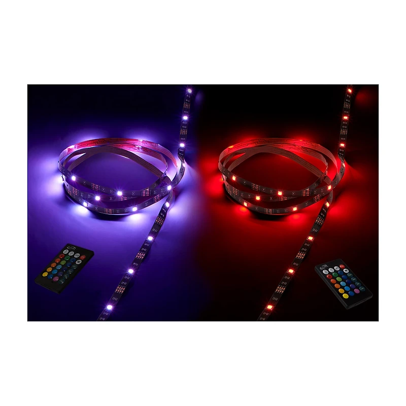 iLive 2-Pack 6.5ft. and 16ft. LED Strip Light