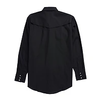Ely Cattleman Outdoor Big and Tall Mens Long Sleeve Western Shirt
