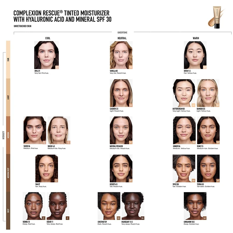 bareMinerals Mini Complexion Rescue® Tinted Moisturizer With Hyaluronic Acid And Mineral SPF 30