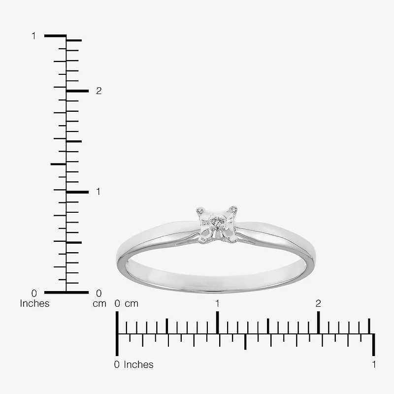 Limited Quantities! Womens Diamond Accent Natural White 10K Gold Band