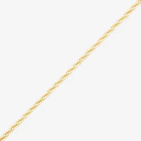 Made in Italy Womens 24K Gold Over Silver 18 Inch Chain Necklace