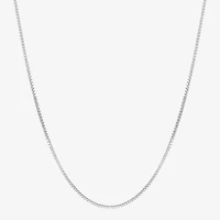 Limited Quantities! Womens 14K Gold Inch Box Chain Necklace