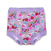 Toddler Girls Princess 6 Pack Brief Panty Gtp7135