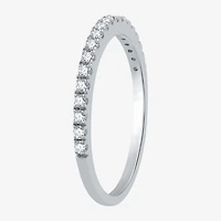 Signature By Modern Bride Womens 2 1/4 CT. T.W. Natural Diamond 14K Gold Cushion Side Stone Halo Bridal Set