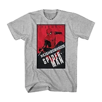 Little & Big Kid Boys Crew Neck Short Sleeve Regular Fit Spiderman Graphic T-Shirt