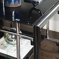 Linon Lambert Living Room Collection 2-pc. Glass End Table