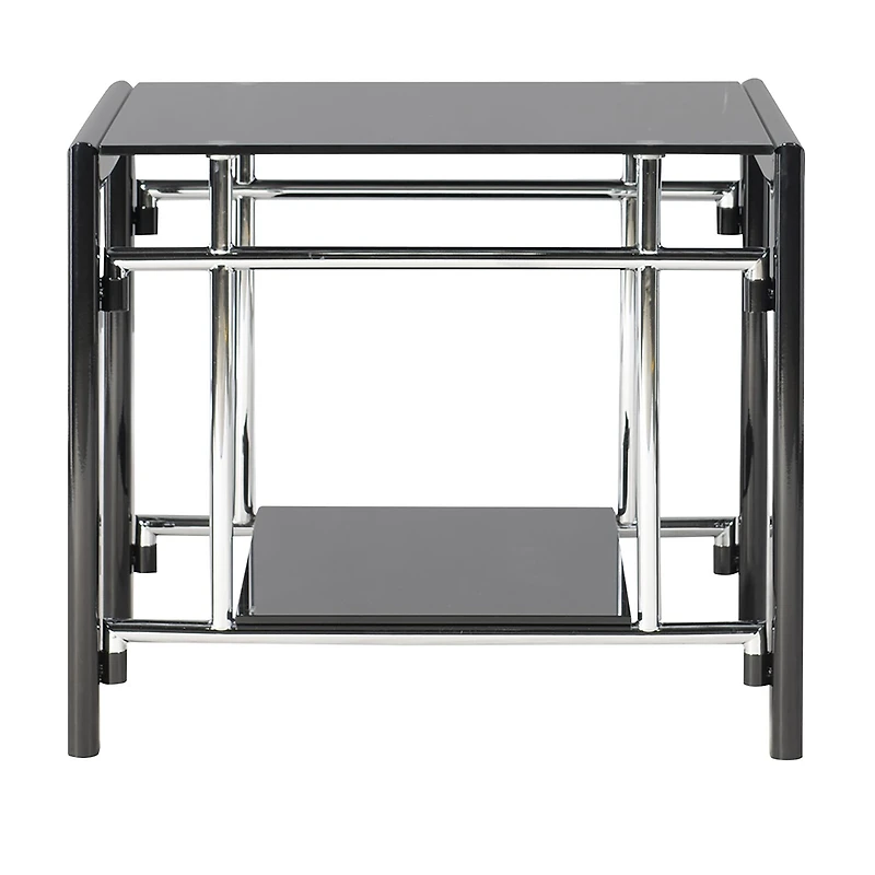 Linon Lambert Living Room Collection 2-pc. Glass End Table