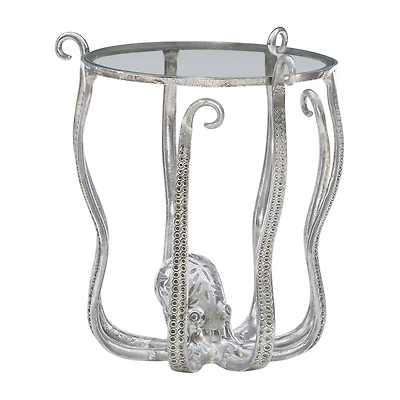 Linon Parnell Living Room Collection Metal End Table