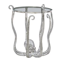 Linon Parnell Living Room Collection Metal End Table