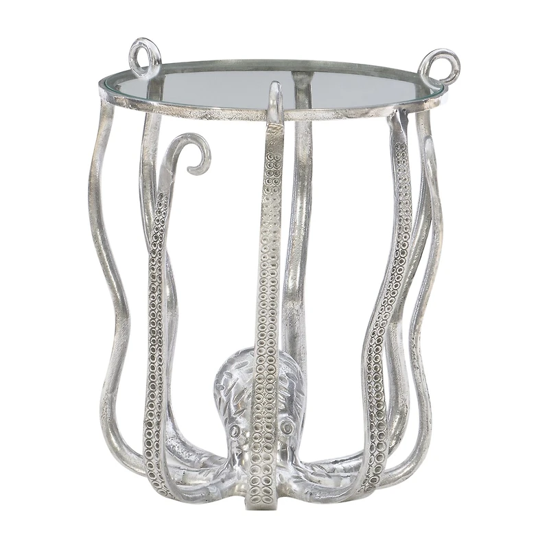 Linon Parnell Living Room Collection Metal End Table