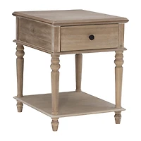 Linon Percy Living Room Collection 1-Drawer End Table