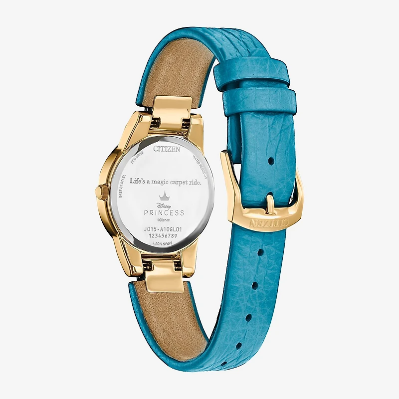Citizen Jasmine Womens Blue Leather 2-pc. Watch Boxed Set Ga1072-07d
