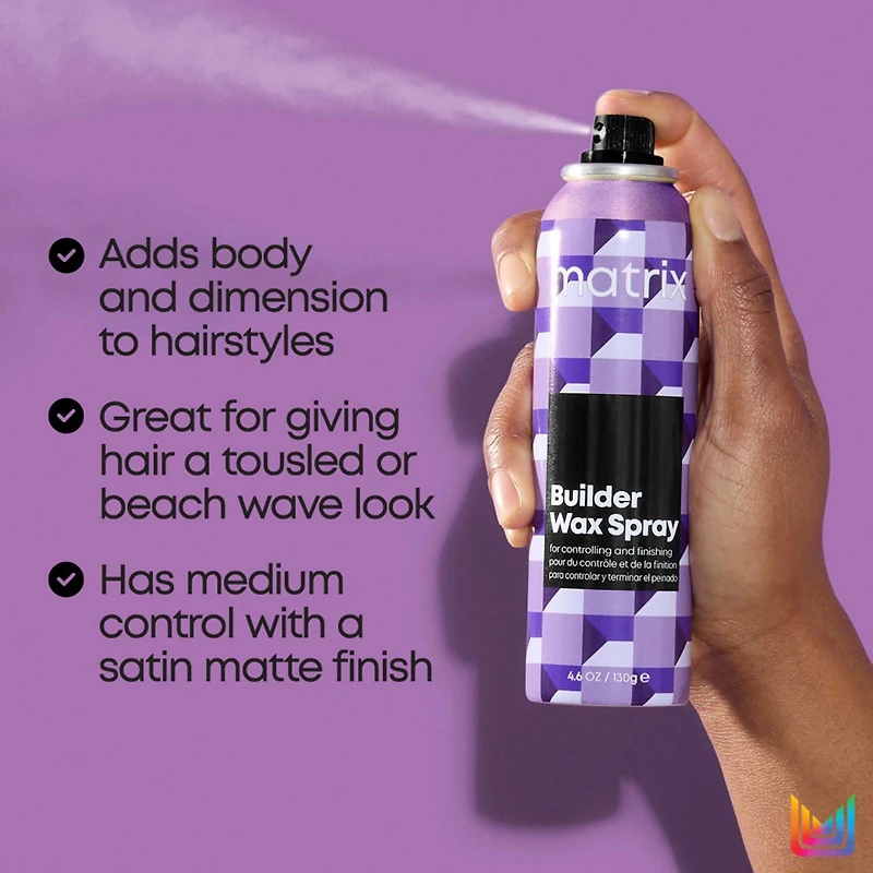 Matrix Styling Builder Spray Hair wax 4.6 oz.