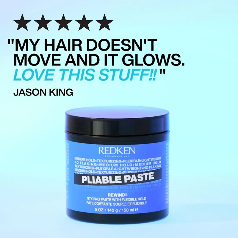 Redken Styling Pliable Paste Jar Hair Paste 5 oz.