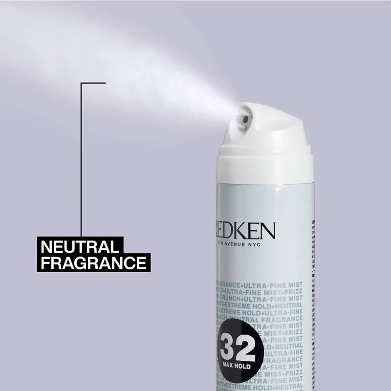 Redken Styling Max Hold Spray Neutral Fragrance Hair Spray 9.1 oz.