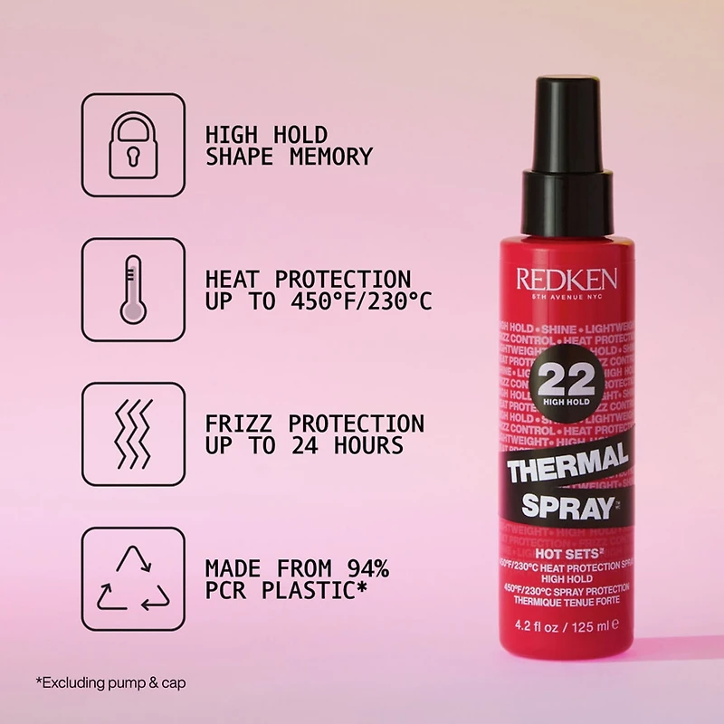 Redken Styling High Hold Thermal Spray Styling Product 4.2 oz.