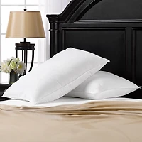 Ella Jayne Signature Plush Firm Allergy-Resistant Down Alternative Gel Filled Side/Back Sleeper Pillow Set of 2