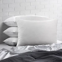 Ella Jayne Signature Plush Firm Allergy-Resistant Down Alternative Side/Back Sleeper Pillow, Set of 4
