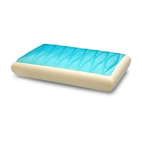 Ella Jayne Gusset Super Cooling Gel Top Memory Foam Pillow