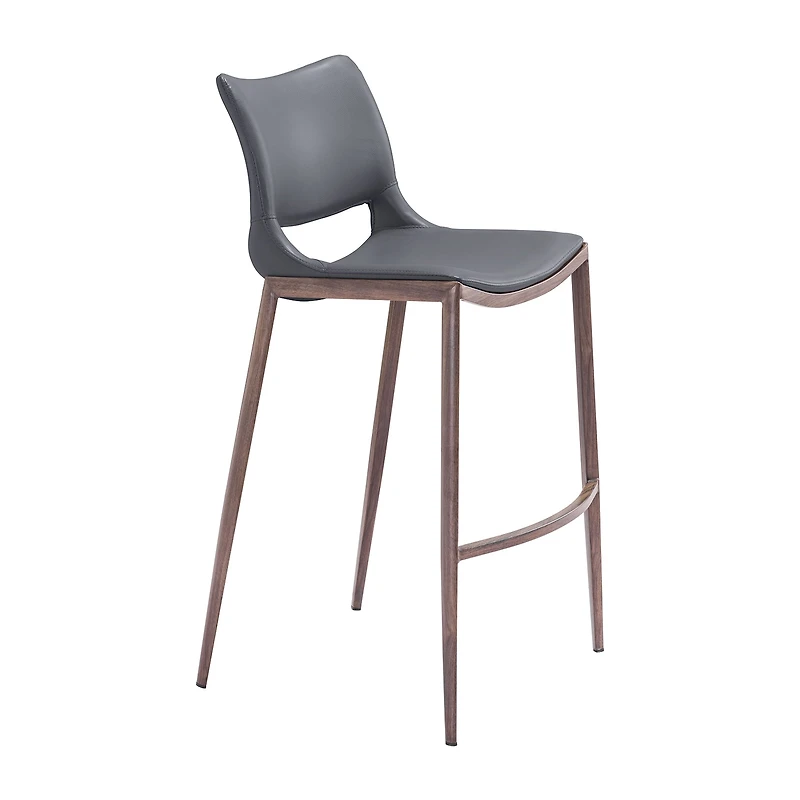 Zuo Modern Ace 2-pc. Upholstered Bar Stool