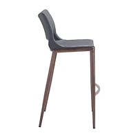 Zuo Modern Ace 2-pc. Upholstered Bar Stool
