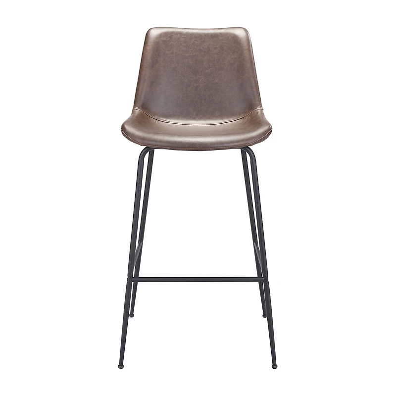 Zuo Modern Byron Upholstered Bar Stool