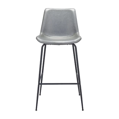 Zuo Modern Byron Upholstered Bar Stool