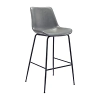 Zuo Modern Byron Upholstered Bar Stool