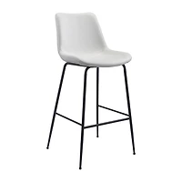 Zuo Modern Byron Upholstered Bar Stool