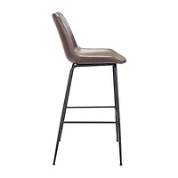 Zuo Modern Byron Upholstered Bar Stool