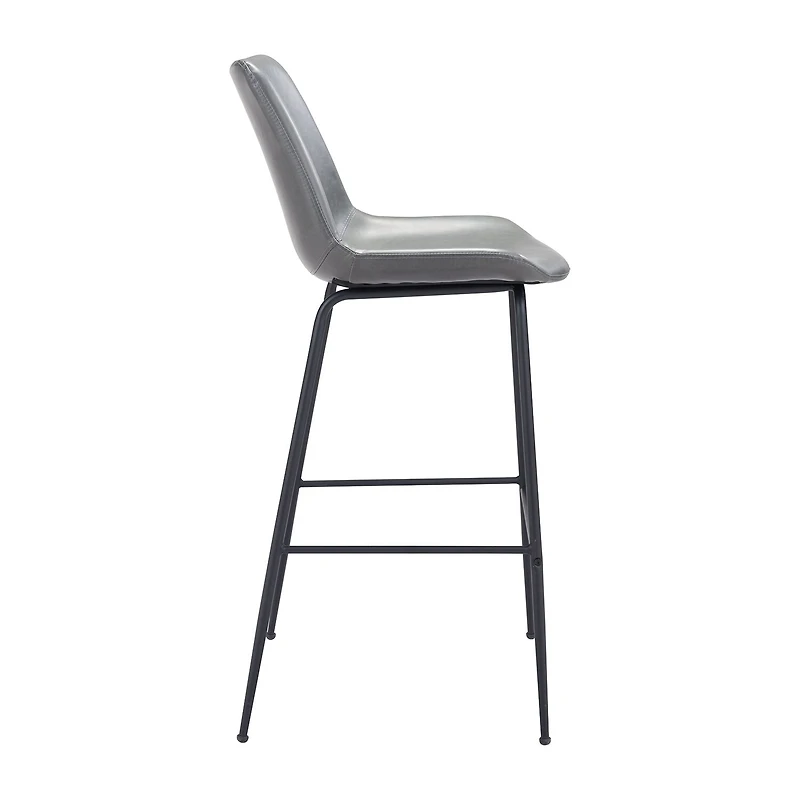 Zuo Modern Byron Upholstered Bar Stool
