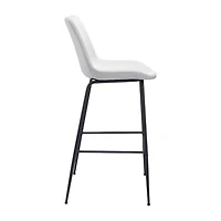 Zuo Modern Byron Upholstered Bar Stool