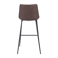 Zuo Modern Byron Upholstered Bar Stool