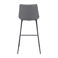 Zuo Modern Byron Upholstered Bar Stool
