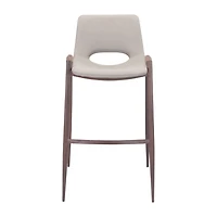 Zuo Modern Desi 2-pc. Upholstered Bar Stool