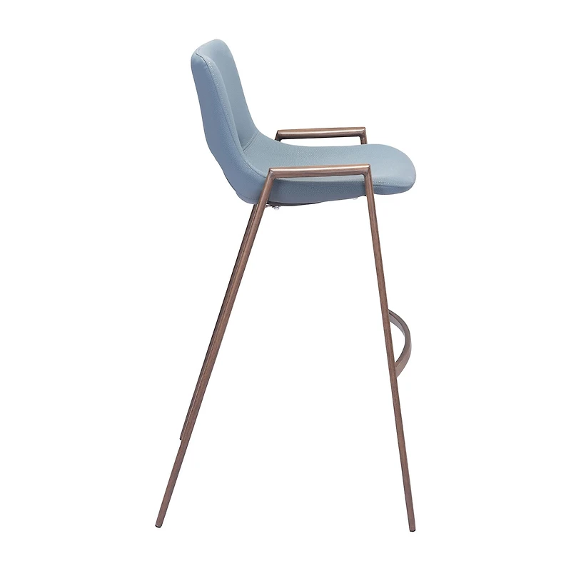 Zuo Modern Desi 2-pc. Upholstered Bar Stool