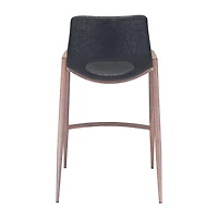 Zuo Modern Desi 2-pc. Counter Height Upholstered Bar Stool